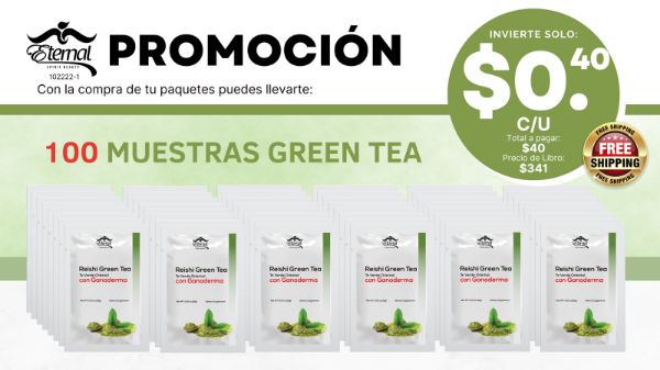 Imagen de Promo 102222-1 (D): 100 Samples de Green Tea