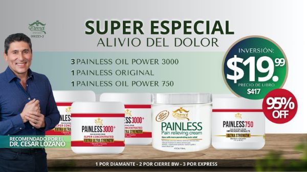 Imagen de Promo 091223-2 (2BW) (3E) Super Especial Alivio del Dolor 
