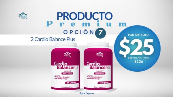 Imagen de Promocion 081523-1 (3E) Producto Estrella Opcion #7 (Cardio Balance Plus)