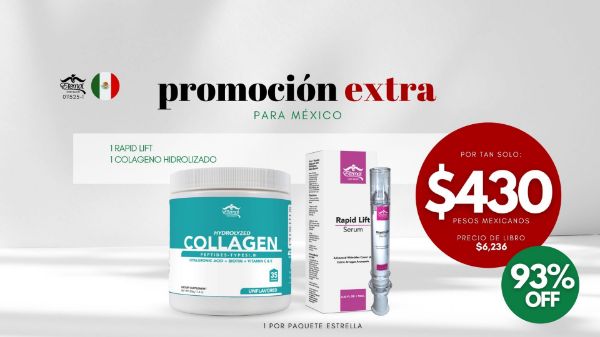 Imagen de Promocion 011525-1 (1 E): Promocion Extra para Mexico (Rapid Lift + Colageno Hidrolizado)