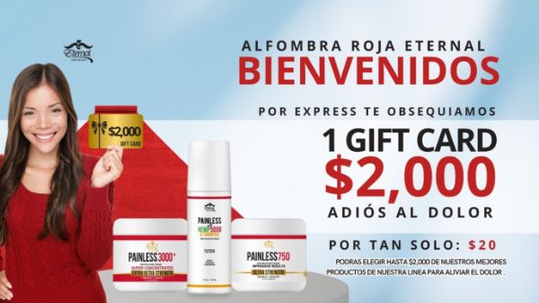 Imagen de Promocion 022725-2 (1 E): Alfombra Roja - Personas Nuevas - $2000 USD en Painless