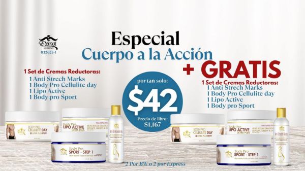 Imagen de Promocion 032625-1 (2 E): Especial Cuerpo a la Accion