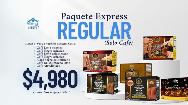 Imagen de Paquete Express Registracion Regular (Solo Cafe y Te) $5000