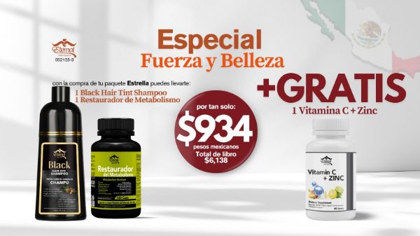 Imagen de Promocion 052125-3 (1E): Fuerza y Belleza (Mexico)
