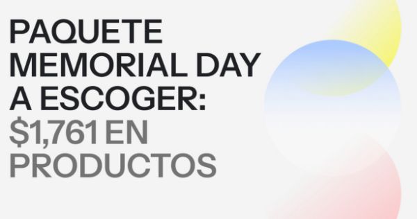 Imagen de Paquete Memorial Day 052825 – $1761 en productos A ESCOGER – Bono $50