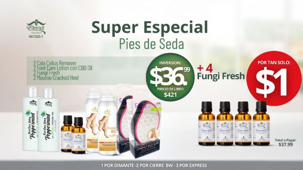 Imagen de Promocion 061325-1 (1D): Especial Pies de Seda