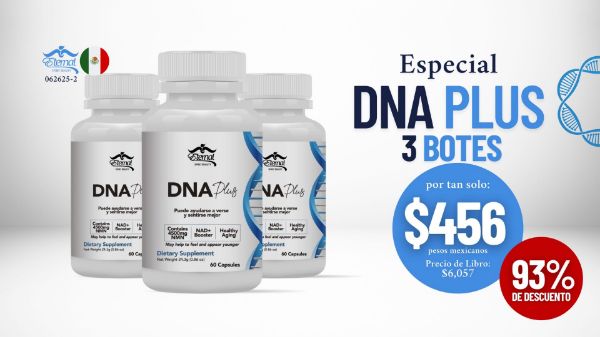 Imagen de Promocion 062625-2 (1 E): 3 Botes de DNA Plus para Mexico