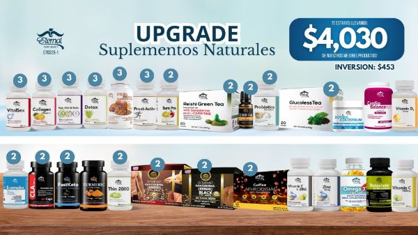Imagen de Super Paquete Upgrade Recompra 070325-1 $4030 en productos