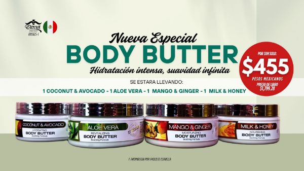 Imagen de Promocion 080825-1 (1 E): Nueva Especial Body Butter (Mexico)