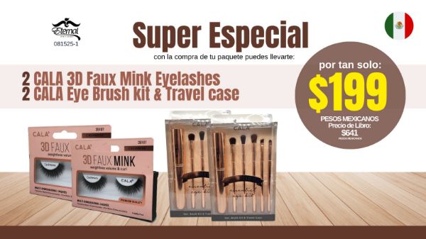 Imagen de Promocion 081525-1 (1 E): Super Especial Extra Mexico (Pestañas y Brochas)