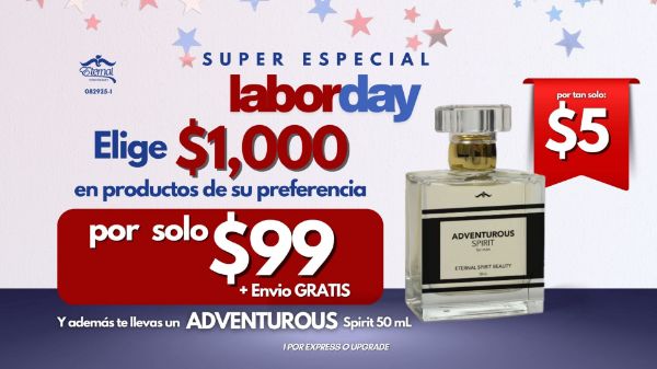 Imagen de Promocion 082925-1 (1 E): Especial Labor Day $1000 a Escoger