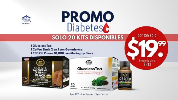 Imagen de Promocion 082925-2 (1 D): Promo para la Diabetes