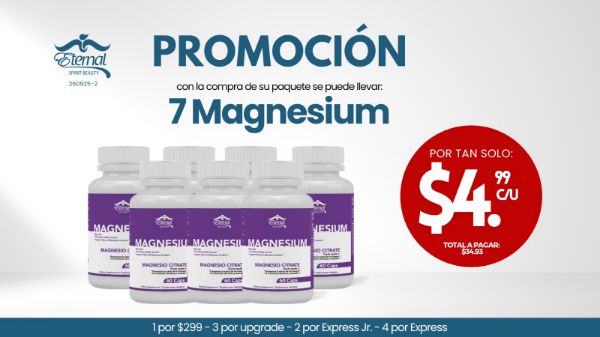 Imagen de Promocion 260925-2 (4 E): 7 Magnesio x $4.99 c/u