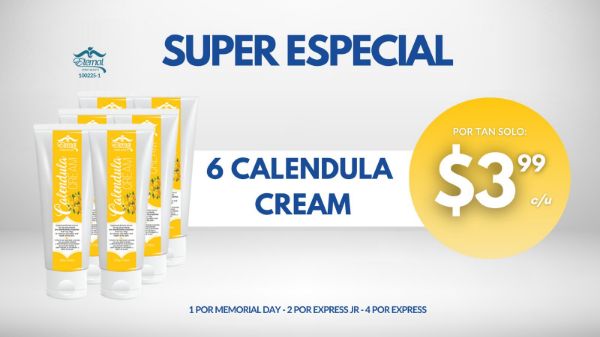 Imagen de Promo 100225-1 (1D): 6 Calendula $3.99 C/U