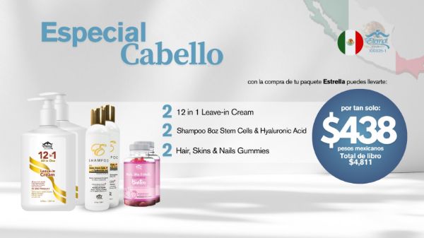 Imagen de Promocion 100325-1 (1 E): Especial Cabello - Mexico