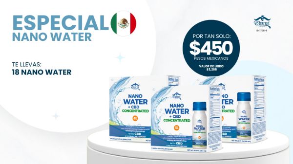 Imagen de Promocion 041726-1: Especial 18 Nano Water (Mexico)