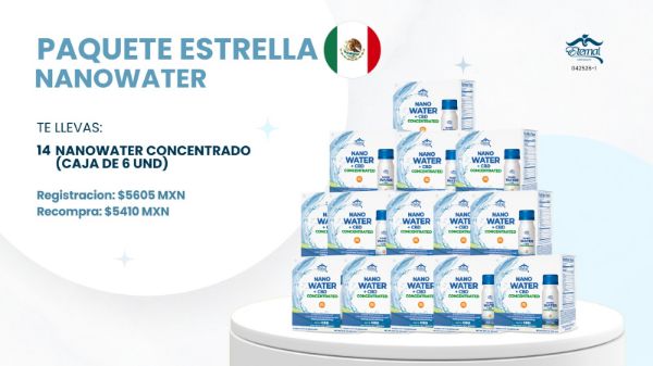 Imagen de Super Paquete Estrella Recompra 042526-1 Nano Water Concentrado